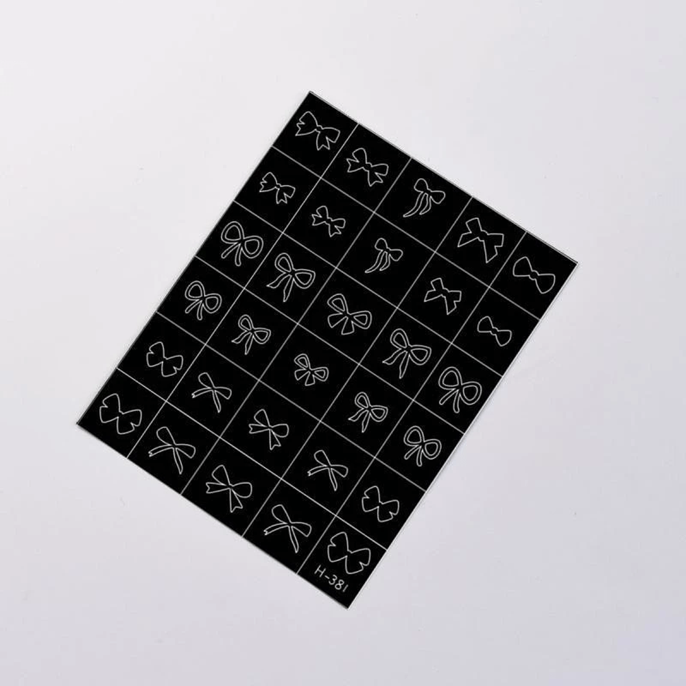 Stencil Nail Stickers - DTK Nail Supply