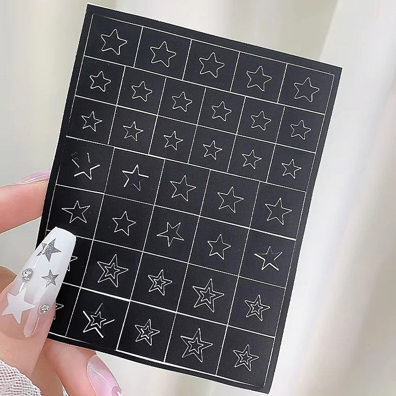 Stencil Nail Stickers - DTK Nail Supply