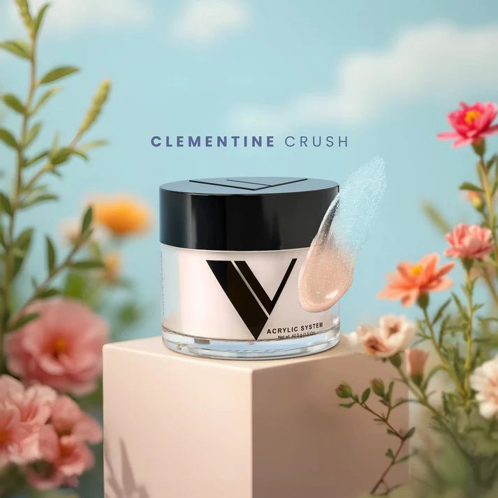 V Beauty Pure Acrylic System - 37 Clementine Crush 1.5oz - DTK Nail Supply