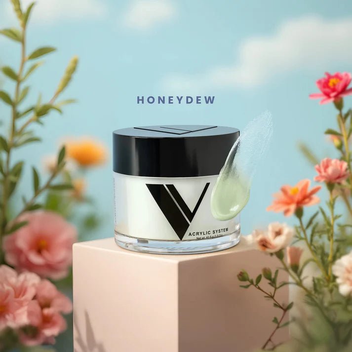 V Beauty Pure Acrylic System - 39 Honeydew 1.5oz - DTK Nail Supply