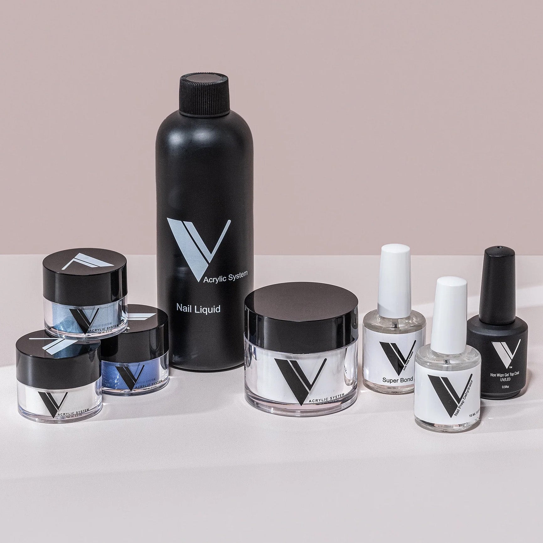 V Beauty Pure Kit 6: FROZEN KIT - DTK Nail Supply