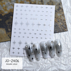 🎁 Nail Art Stickers JO-2406 S (100% off)