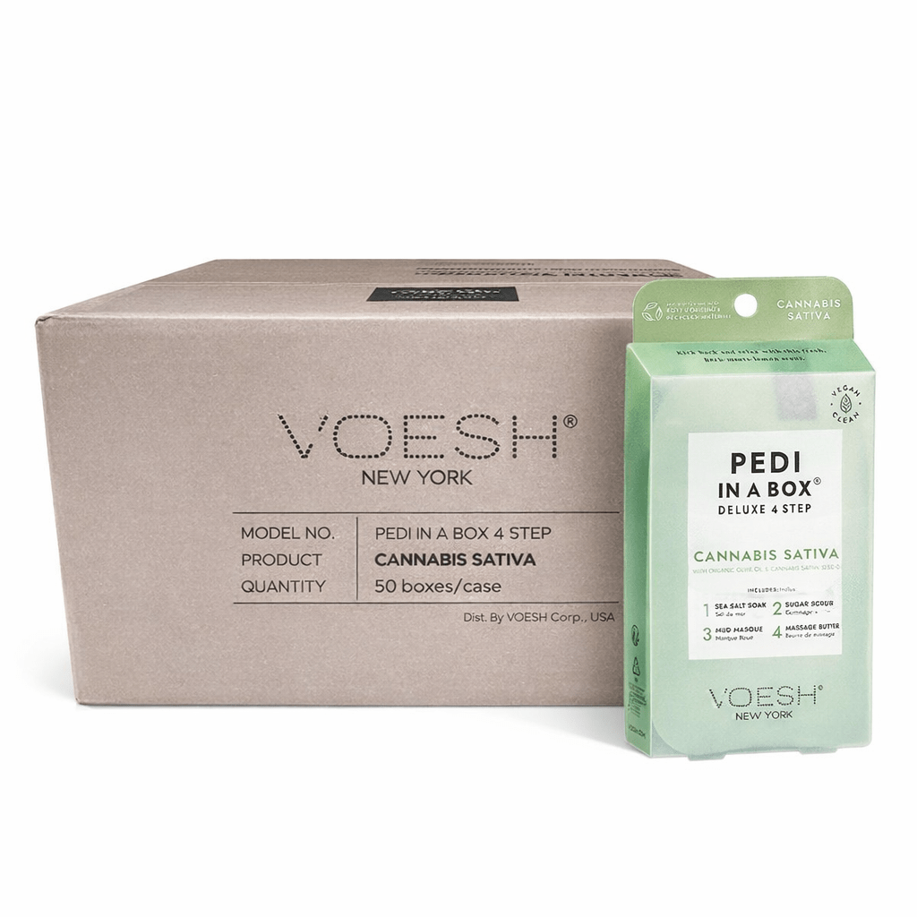 Voesh 4 In 1 Pedibox - Cannabis Sativa - DTK Nail Supply