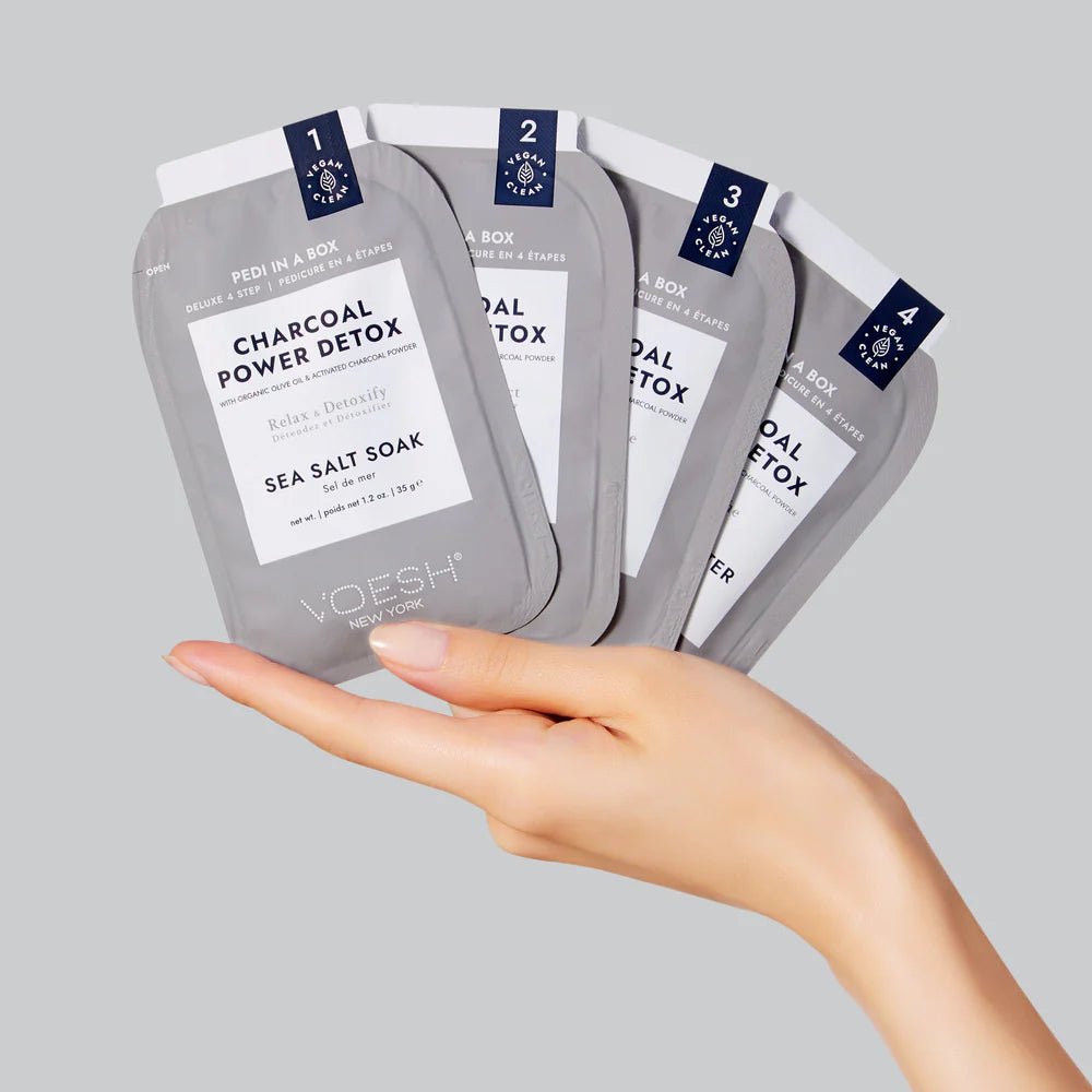 Voesh 4 In 1 Pedibox - Charcoal - DTK Nail Supply