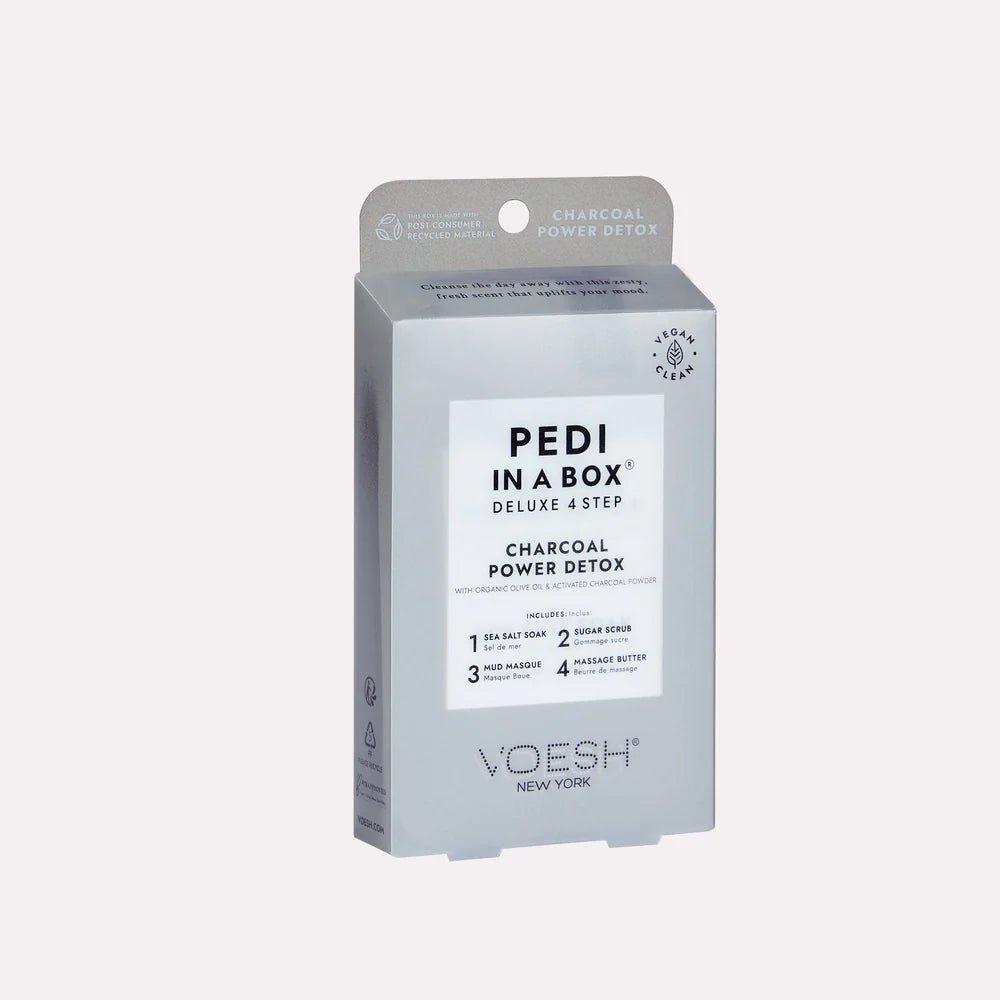 Voesh 4 In 1 Pedibox - Charcoal - DTK Nail Supply
