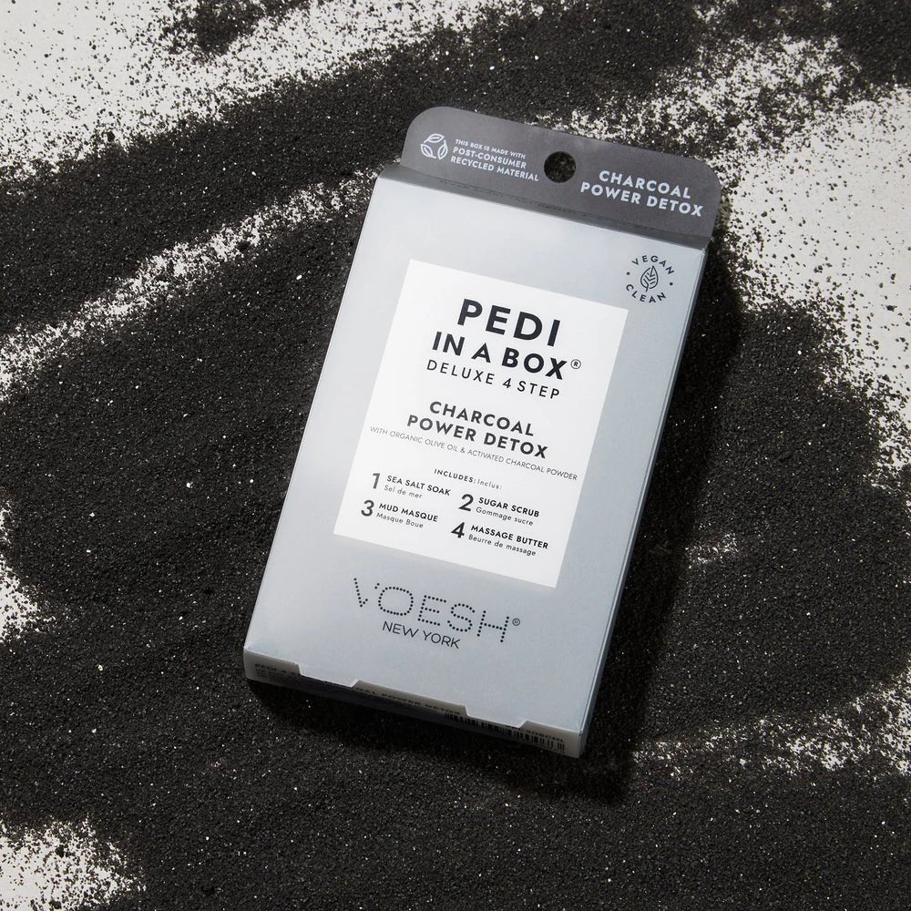 Voesh 4 In 1 Pedibox - Charcoal - DTK Nail Supply
