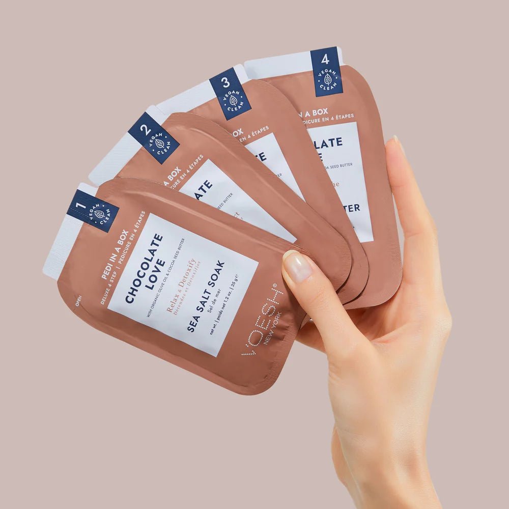 Voesh 4 In 1 Pedibox - Chocolate Love - DTK Nail Supply