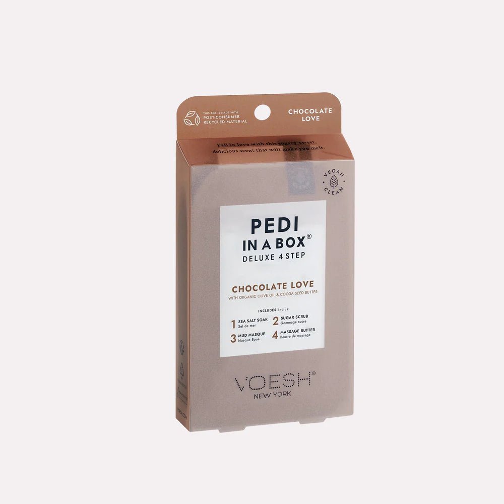 Voesh 4 In 1 Pedibox - Chocolate Love - DTK Nail Supply