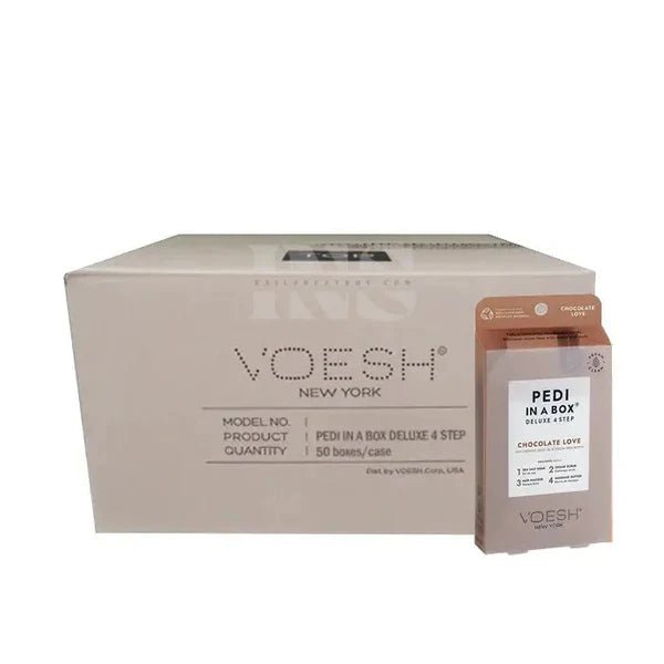 Voesh 4 In 1 Pedibox - Chocolate Love - DTK Nail Supply