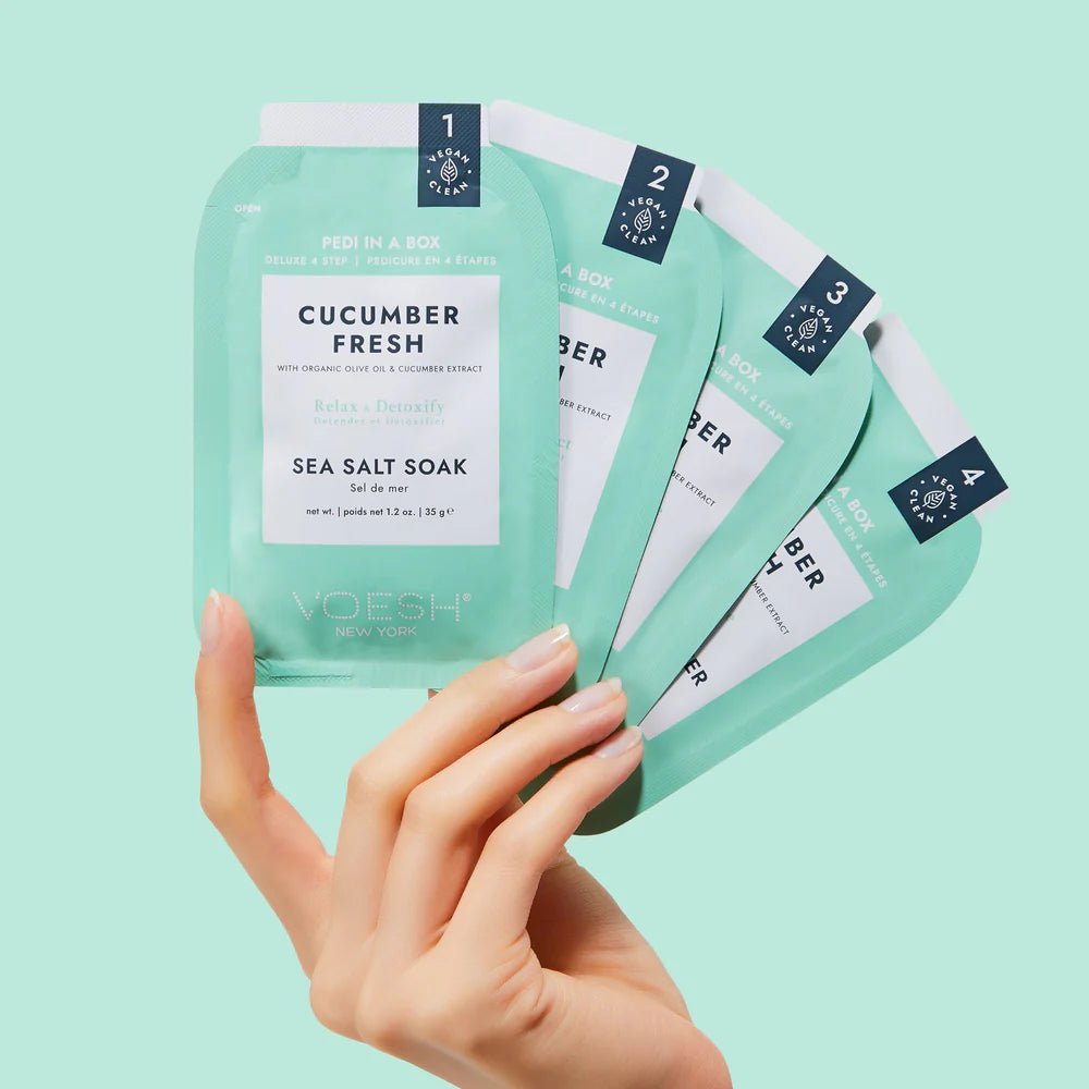 Voesh 4 In 1 Pedibox - Cucumber Fresh - DTK Nail Supply