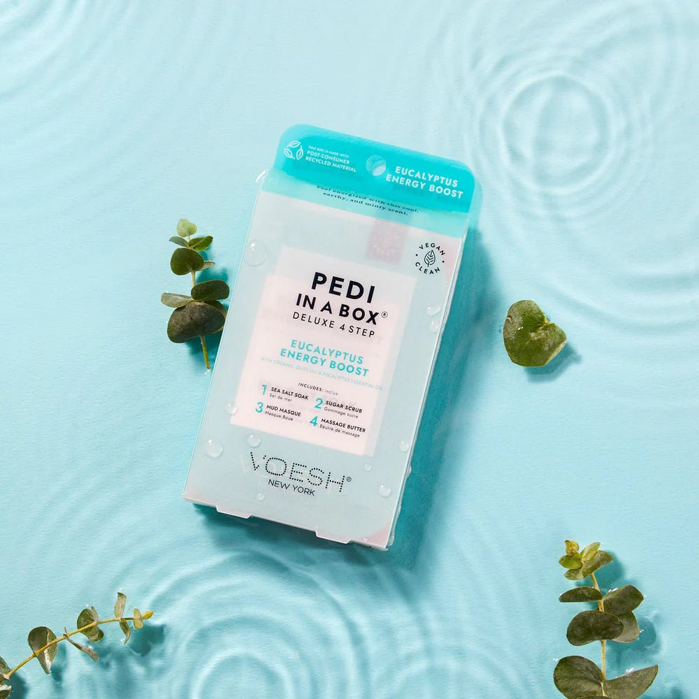 Voesh 4 In 1 Pedibox - Eucalyptus Energy Boost - DTK Nail Supply