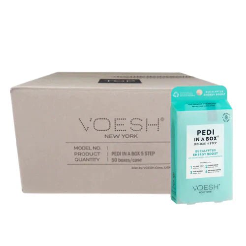 Voesh 4 In 1 Pedibox - Eucalyptus Energy Boost - DTK Nail Supply