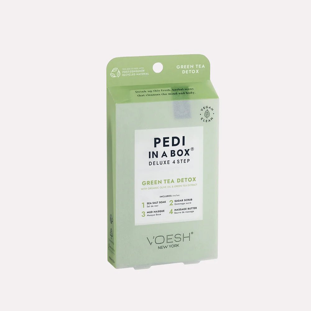 Voesh 4 In 1 Pedibox - Green Tea Detox - DTK Nail Supply