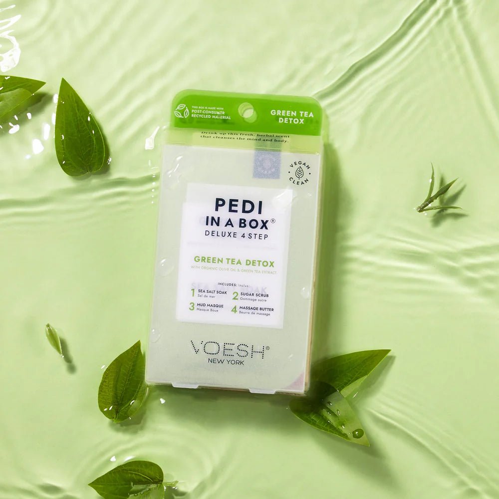 Voesh 4 In 1 Pedibox - Green Tea Detox - DTK Nail Supply