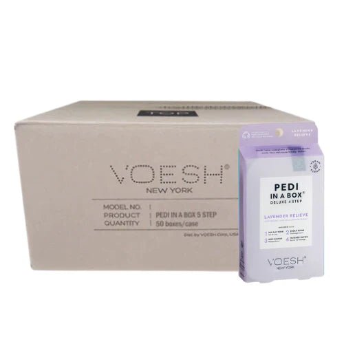 Voesh 4 In 1 Pedibox - Lavender Relieve - DTK Nail Supply