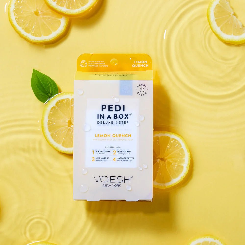 Voesh 4 In 1 Pedibox - Lemon Quench - DTK Nail Supply