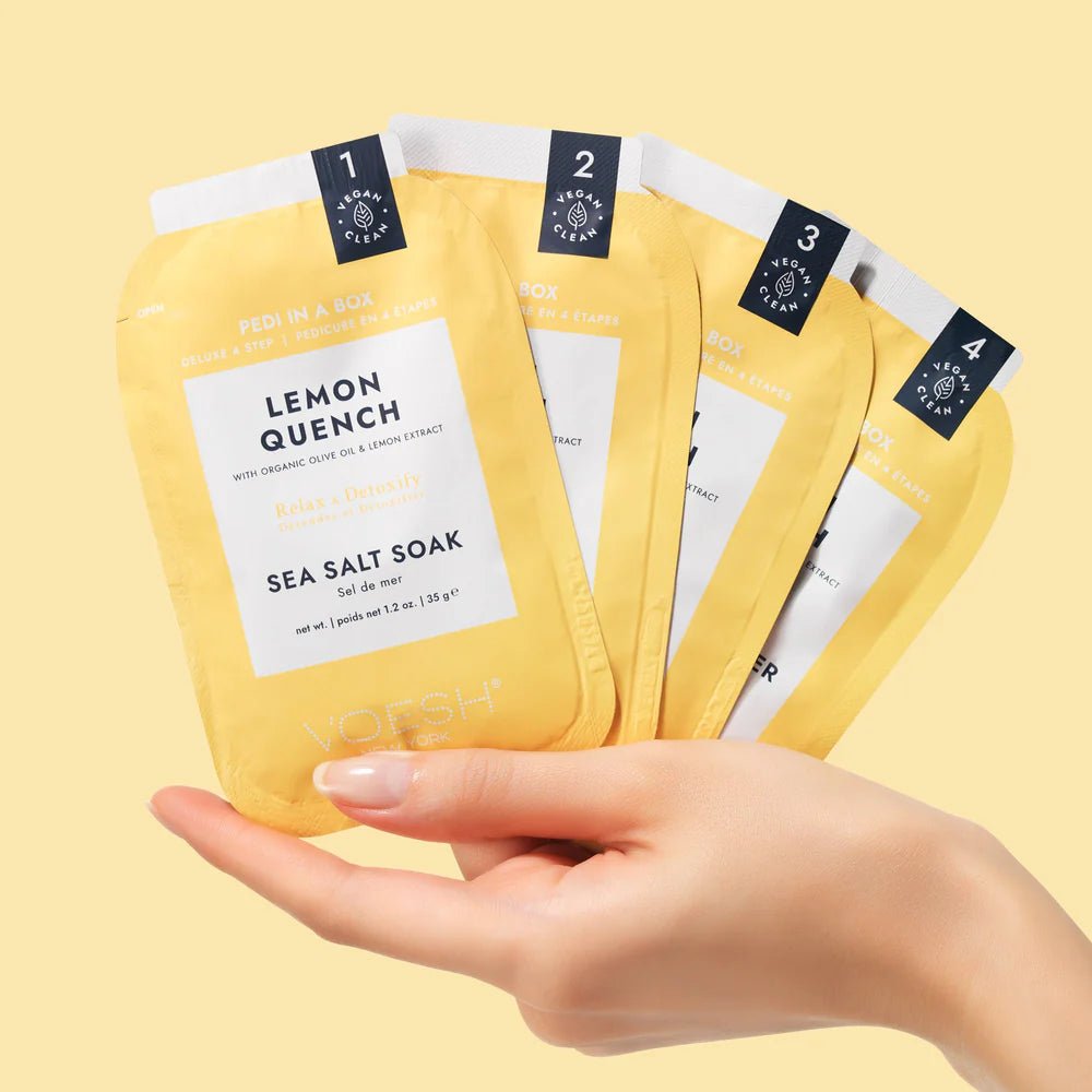 Voesh 4 In 1 Pedibox - Lemon Quench - DTK Nail Supply