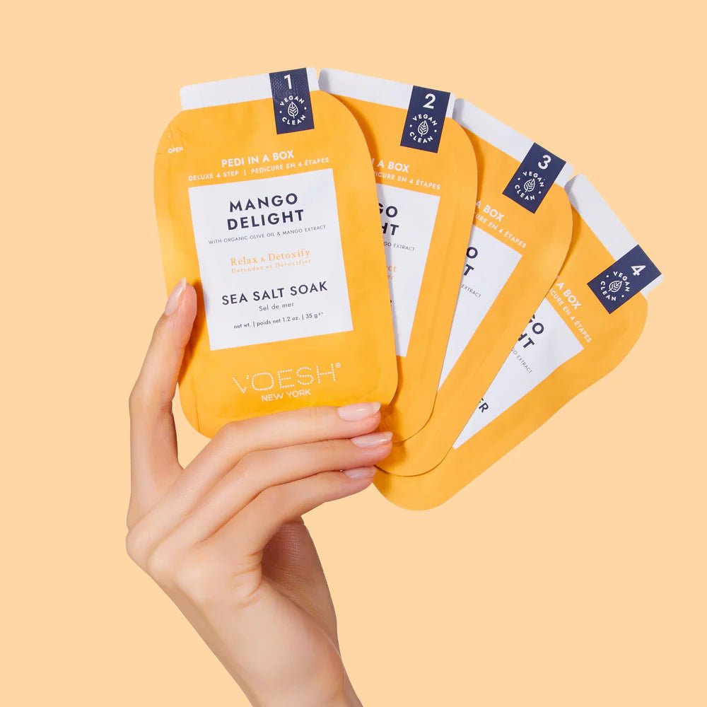 Voesh 4 In 1 Pedibox - Mango Delight - DTK Nail Supply