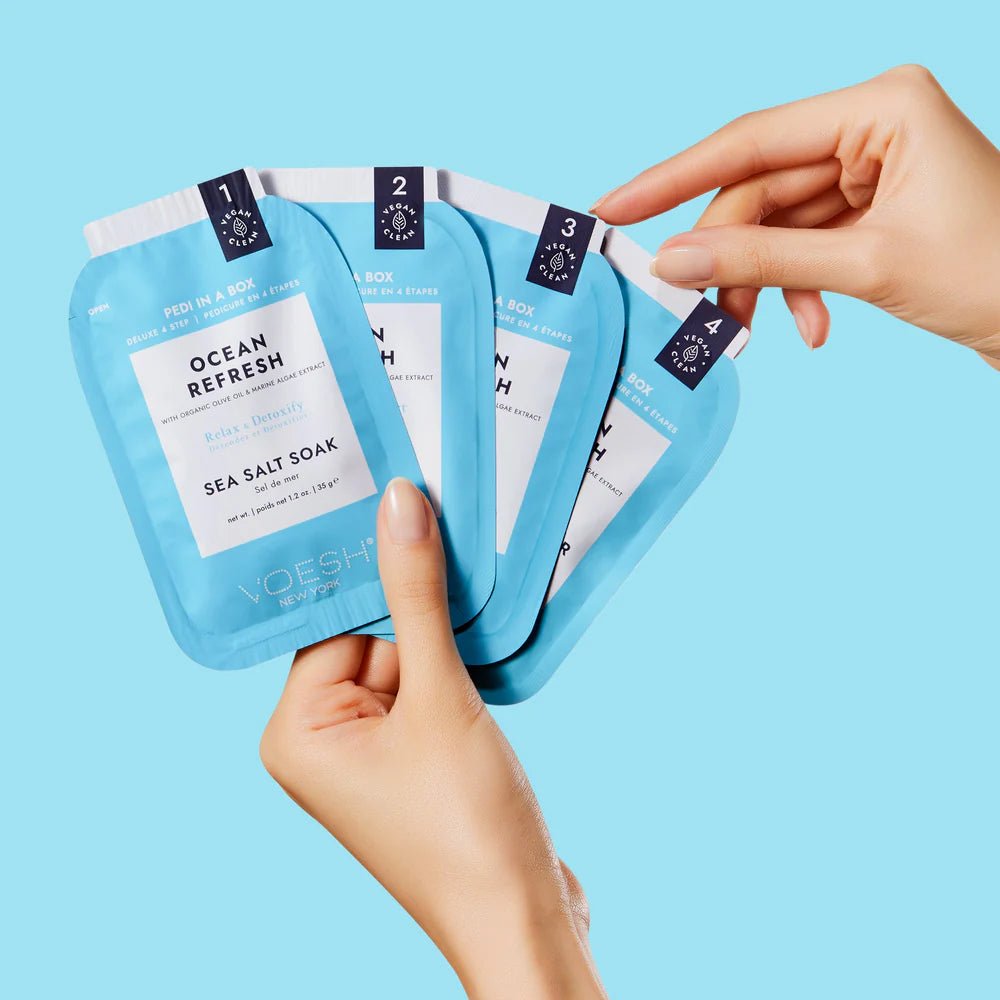 Voesh 4 In 1 Pedibox - Ocean Refresh - DTK Nail Supply