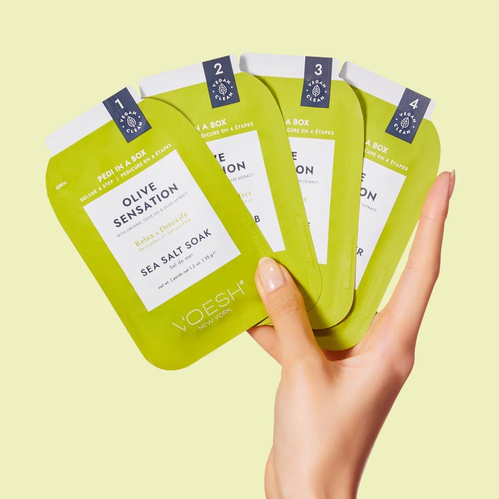 Voesh 4 In 1 Pedibox - Olive Sensation - DTK Nail Supply