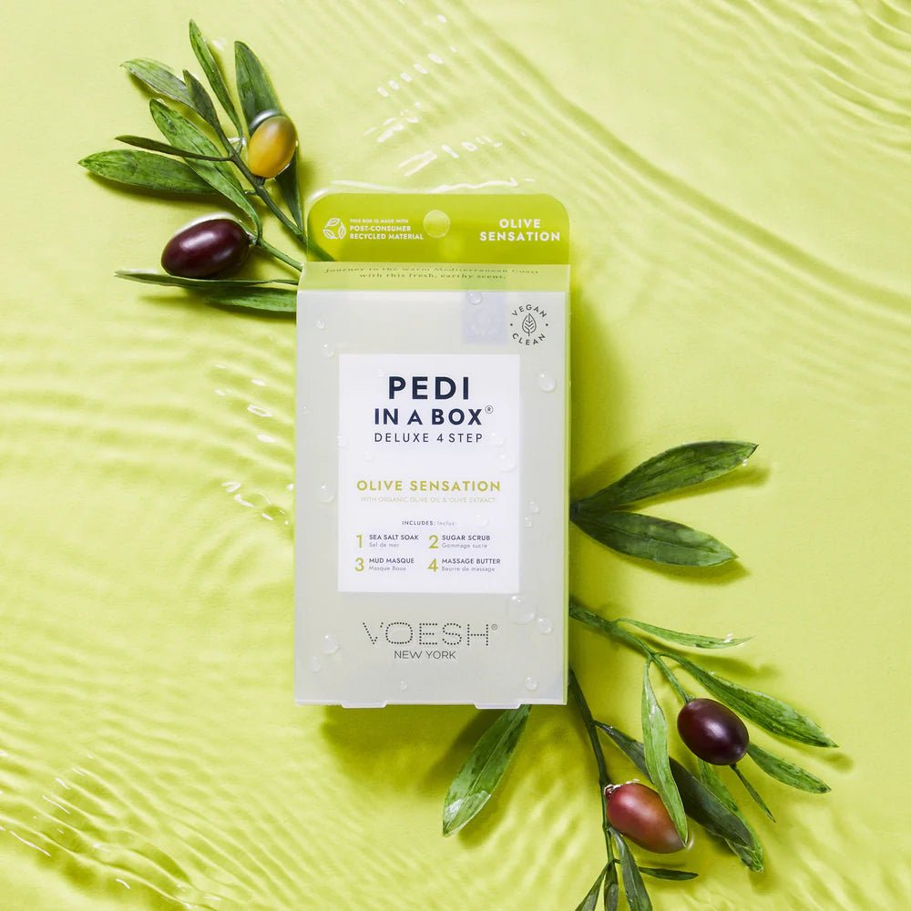 Voesh 4 In 1 Pedibox - Olive Sensation - DTK Nail Supply