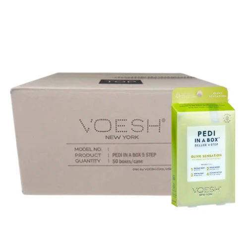 Voesh 4 In 1 Pedibox - Olive Sensation - DTK Nail Supply