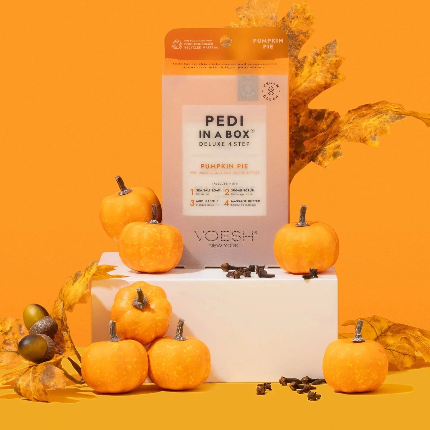 Voesh 4 In 1 Pedibox - Pumpkin - DTK Nail Supply