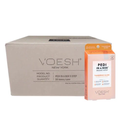 Voesh 4 In 1 Pedibox - Tangerine Glow - DTK Nail Supply
