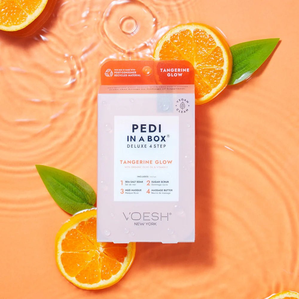 Voesh 4 In 1 Pedibox - Tangerine Glow - DTK Nail Supply