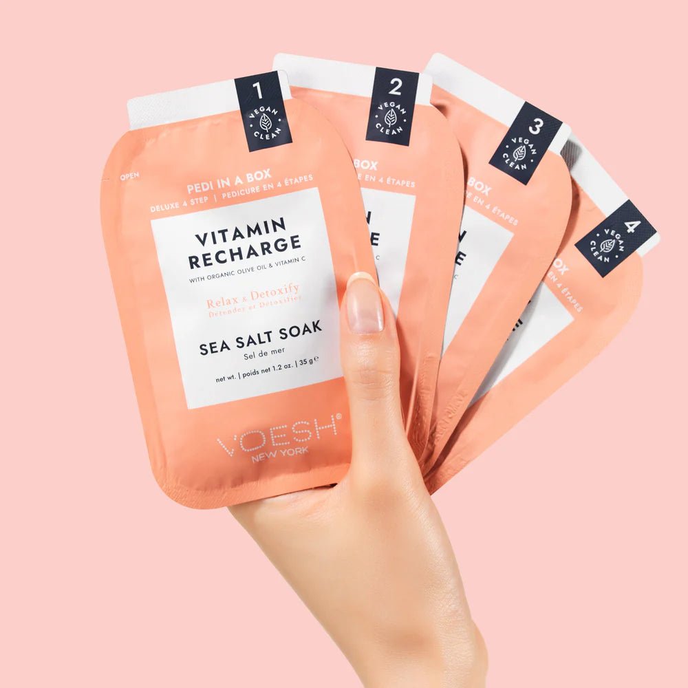 Voesh 4 In 1 Pedibox - Vitamin Recharge - DTK Nail Supply