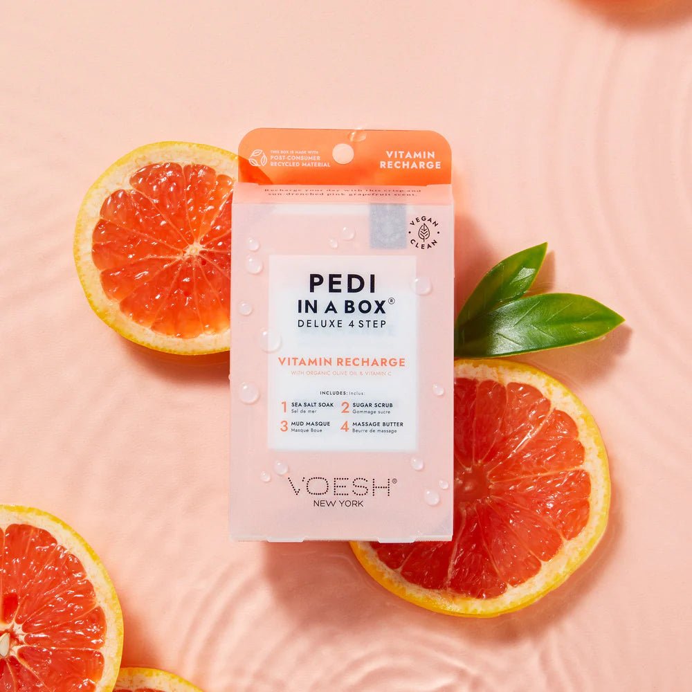 Voesh 4 In 1 Pedibox - Vitamin Recharge - DTK Nail Supply