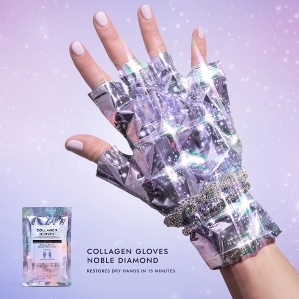 Voesh Collagen Gloves - Noble Diamond - DTK Nail Supply