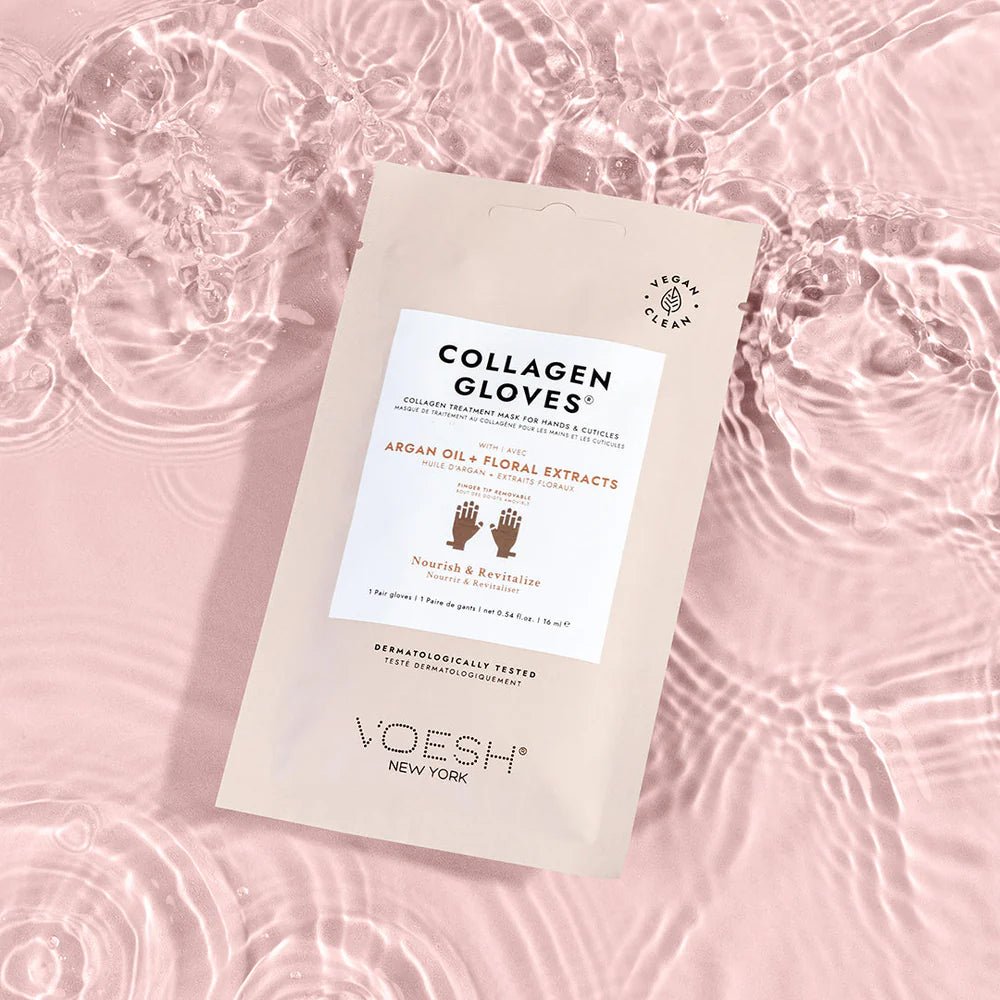 VOESH - Collagen Gloves with Argan Oil - Case of 100 PCS - DTK Nail Supply