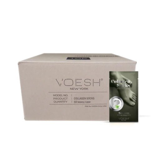 VOESH - Collagen Socks with Mint & Botanical Extract - DTK Nail Supply