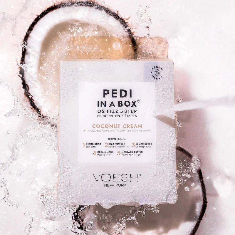 Voesh O2 Fizz 5 Step - Coconut Cream (PCS) - DTK Nail Supply