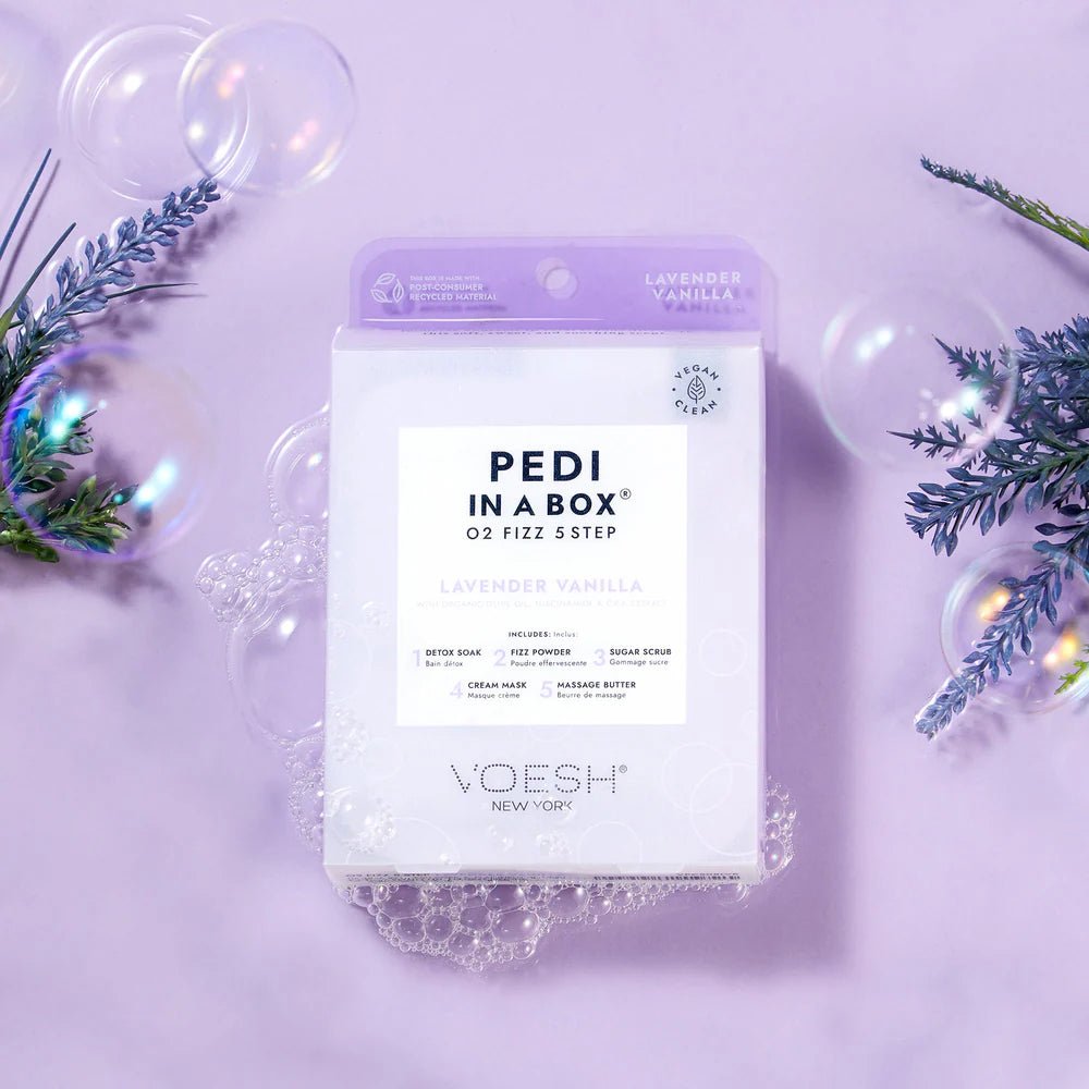 Voesh O2 Fizz 5 Step - Lavender Vanila (PCS) - DTK Nail Supply