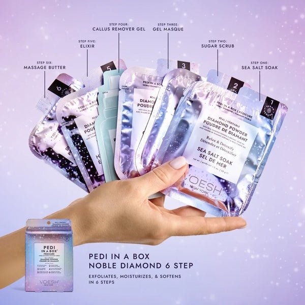 Voesh Pedi In A Box 6 Step - Noble Diamond - DTK Nail Supply