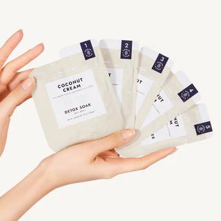 Voesh Pedi In a Box O2 Fizz 5 Step - Coconut Cream (PCS) - DTK Nail Supply