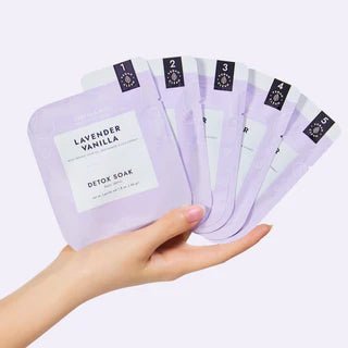 Voesh Pedi In a Box O2 Fizz 5 Step - Lavender Vanila (PCS) - DTK Nail Supply