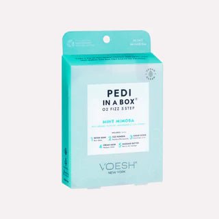 Voesh Pedi In a Box O2 Fizz 5 Step - Mint Mimosa (PCS) - DTK Nail Supply