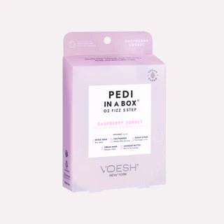 Voesh Pedi In a Box O2 Fizz 5 Step - Raspberry Sorbet (PCS) - DTK Nail Supply