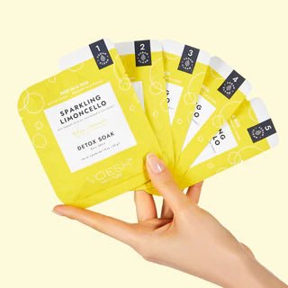 Voesh Pedi In a Box O2 Fizz 5 Step - Sparkling Limoncello (PCS) - DTK Nail Supply