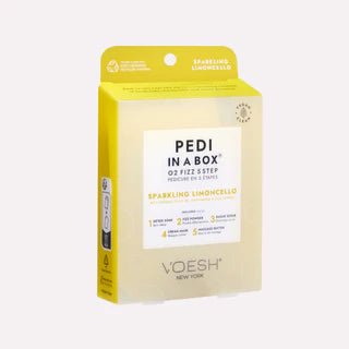 Voesh Pedi In a Box O2 Fizz 5 Step - Sparkling Limoncello (PCS) - DTK Nail Supply