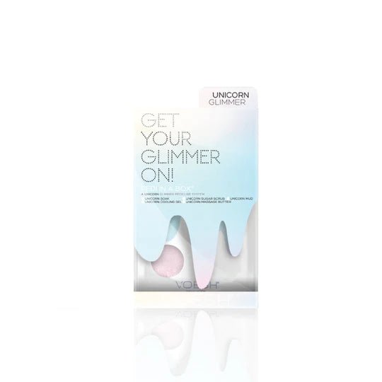 VOESH Pedicure in Box Glimmer 5 Step Kit - Unicorn Peach - DTK Nail Supply