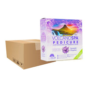 Volcano Spa - Case of 36 Pedi a Box (6 step) - Lavender Eruption - DTK Nail Supply