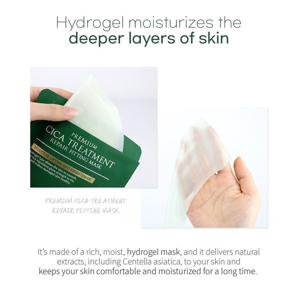 WellDerma Premium Cica Treatment Repair Fitting Mask - DTK Nail Supply