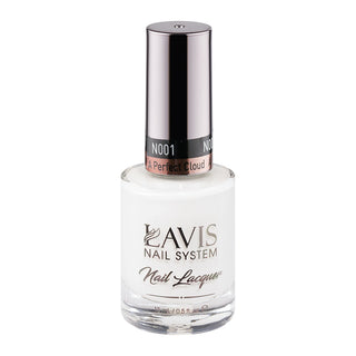  LAVIS Nail Lacquer - 001 A Perfect Cloud - 0.5oz by LAVIS NAILS sold by DTK Nail Supply