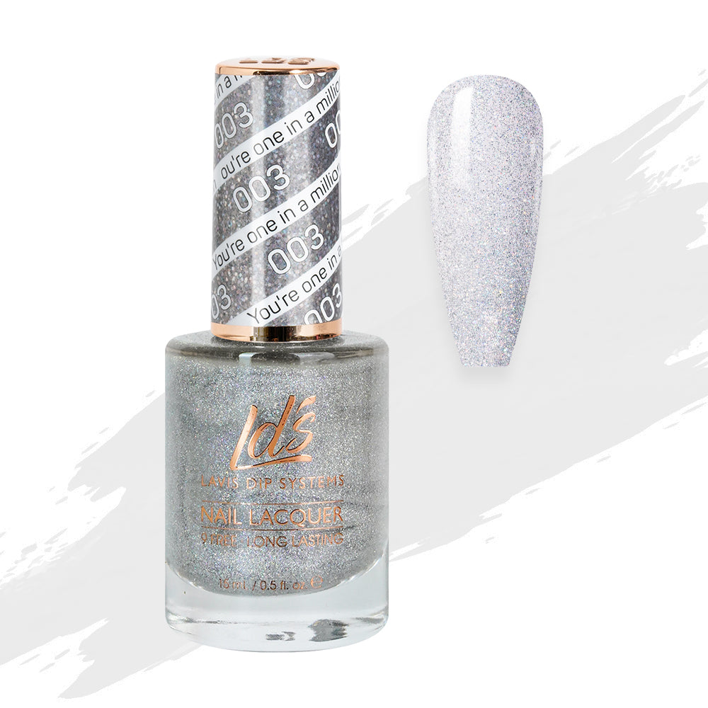  LDS Nail Lacquer - 003 You're One In A Million by LDS sold by DTK Nail Supply