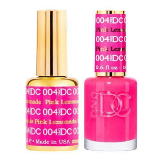  DND DC Gel Nail Polish Duo - 004 Pink Colors - Pink Lemonade by DND DC sold by DTK Nail Supply