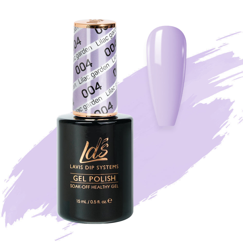  LDS Hema Free Gel Polish 004 - Lilac Garden by LDS HEMA FREE GEL POLISH sold by DTK Nail Supply